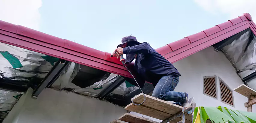 Rain Gutter Repair in Concho