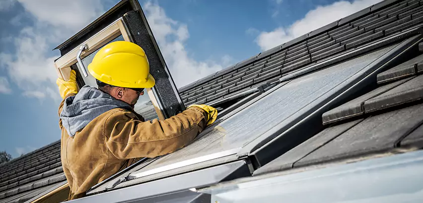 Skylight Flashing Repair in Concho