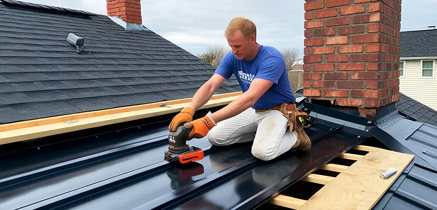 Metal Roof Leak Repair in Concho