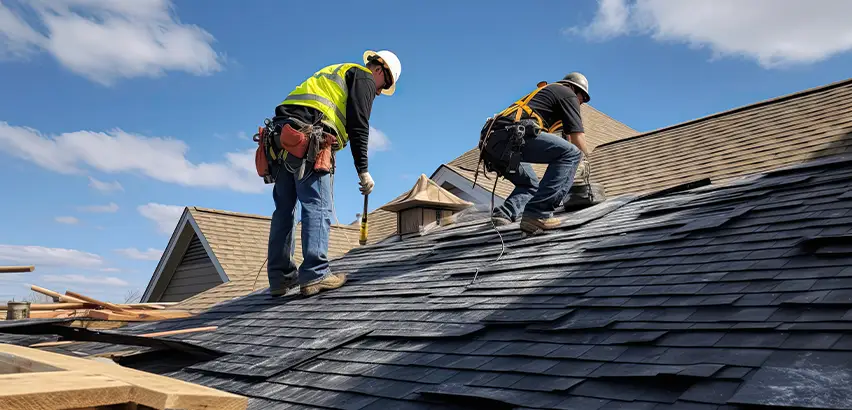 Shed Gutter Installation in Concho